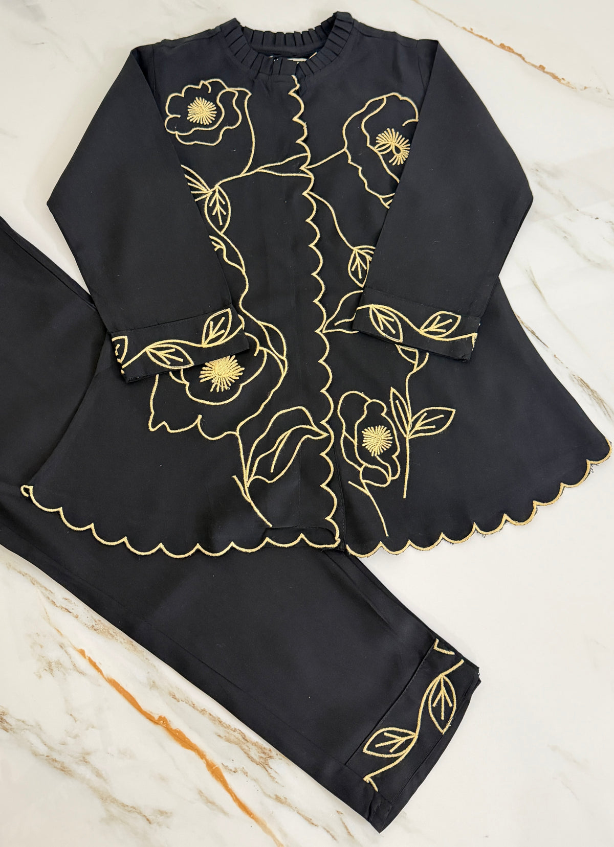 Aurelia Embroidered Girls Co-Ord