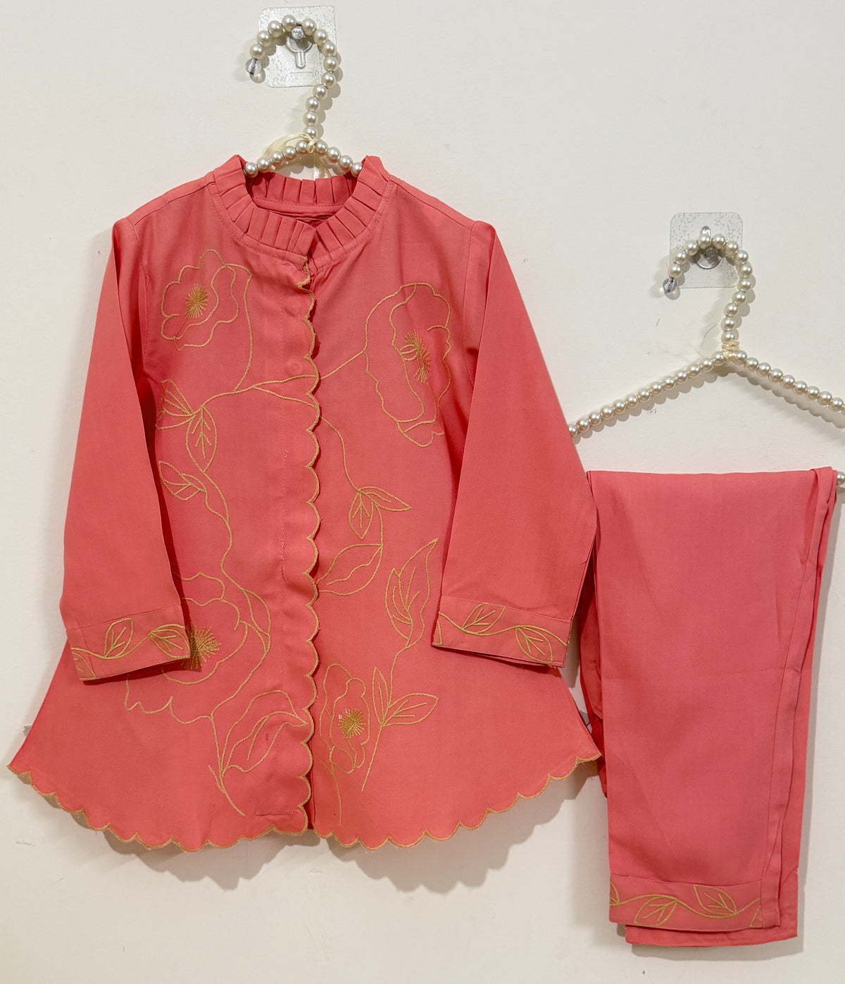 Aurelia Embroidered Girls Co-Ord