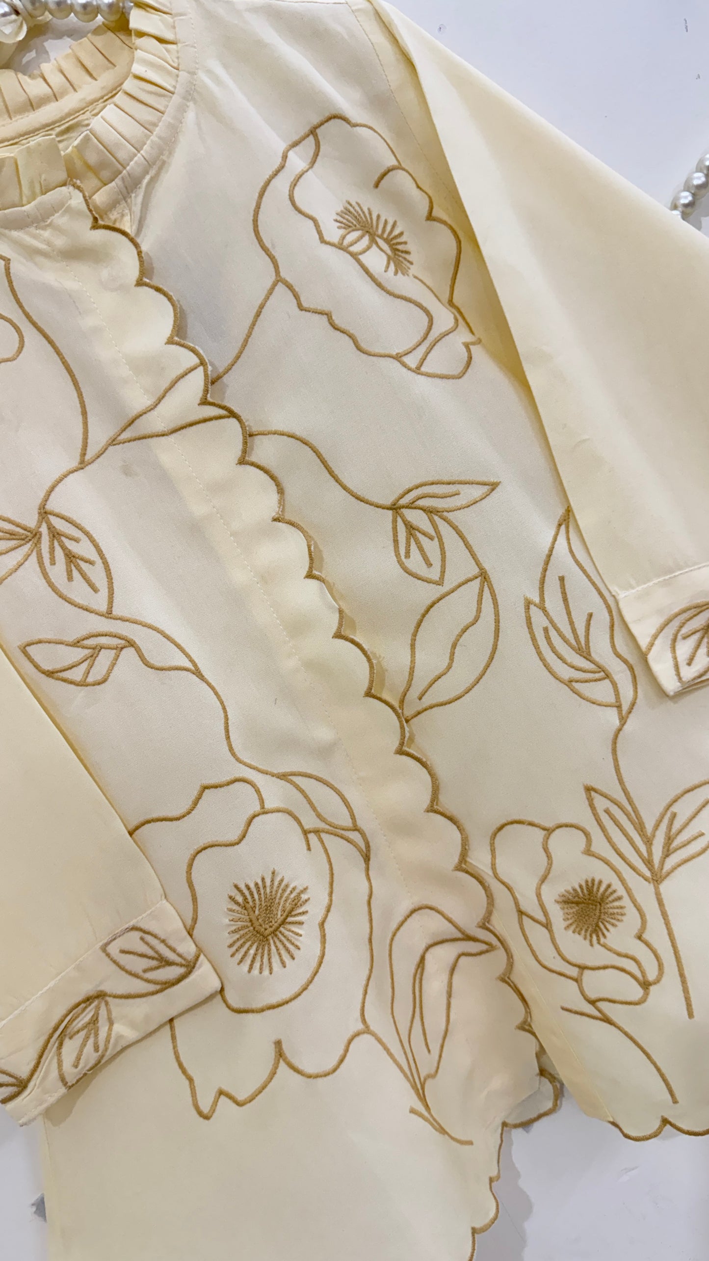 Aurelia Embroidered Girls Co-Ord
