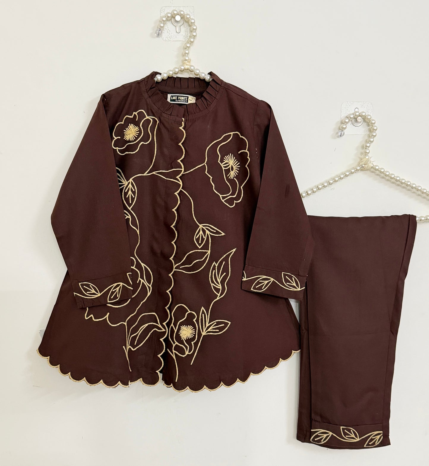 Aurelia Embroidered Girls Co-Ord