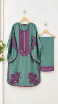 Pakistani Style Embroidered Suit