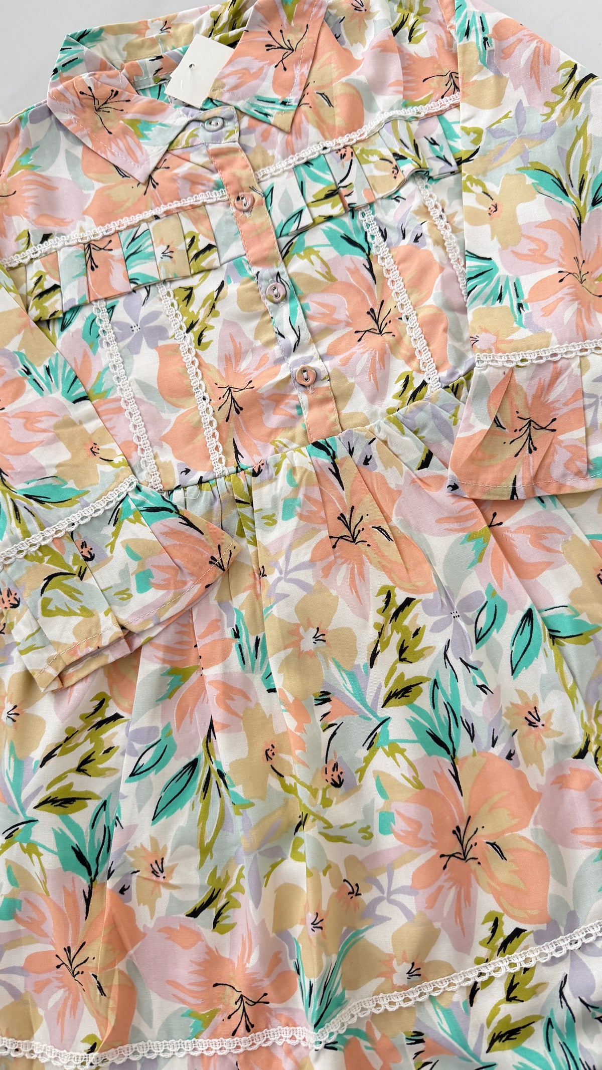 Floral Ruffle Frock