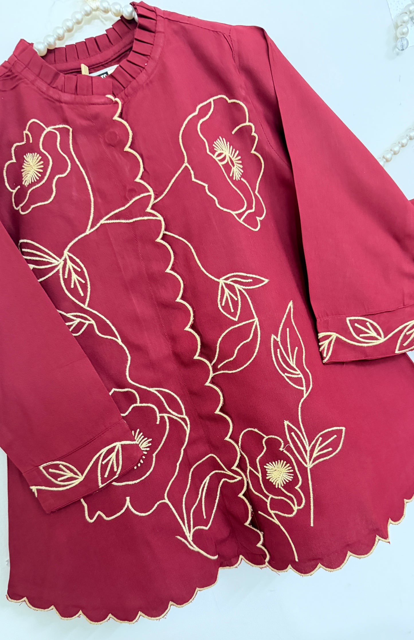 Aurelia Embroidered Girls Co-Ord