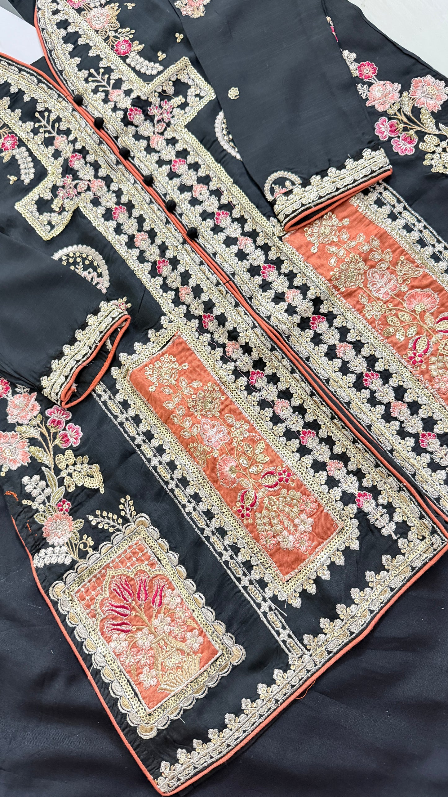 MARIA.B EMBROIDERED SUIT D.NO-429