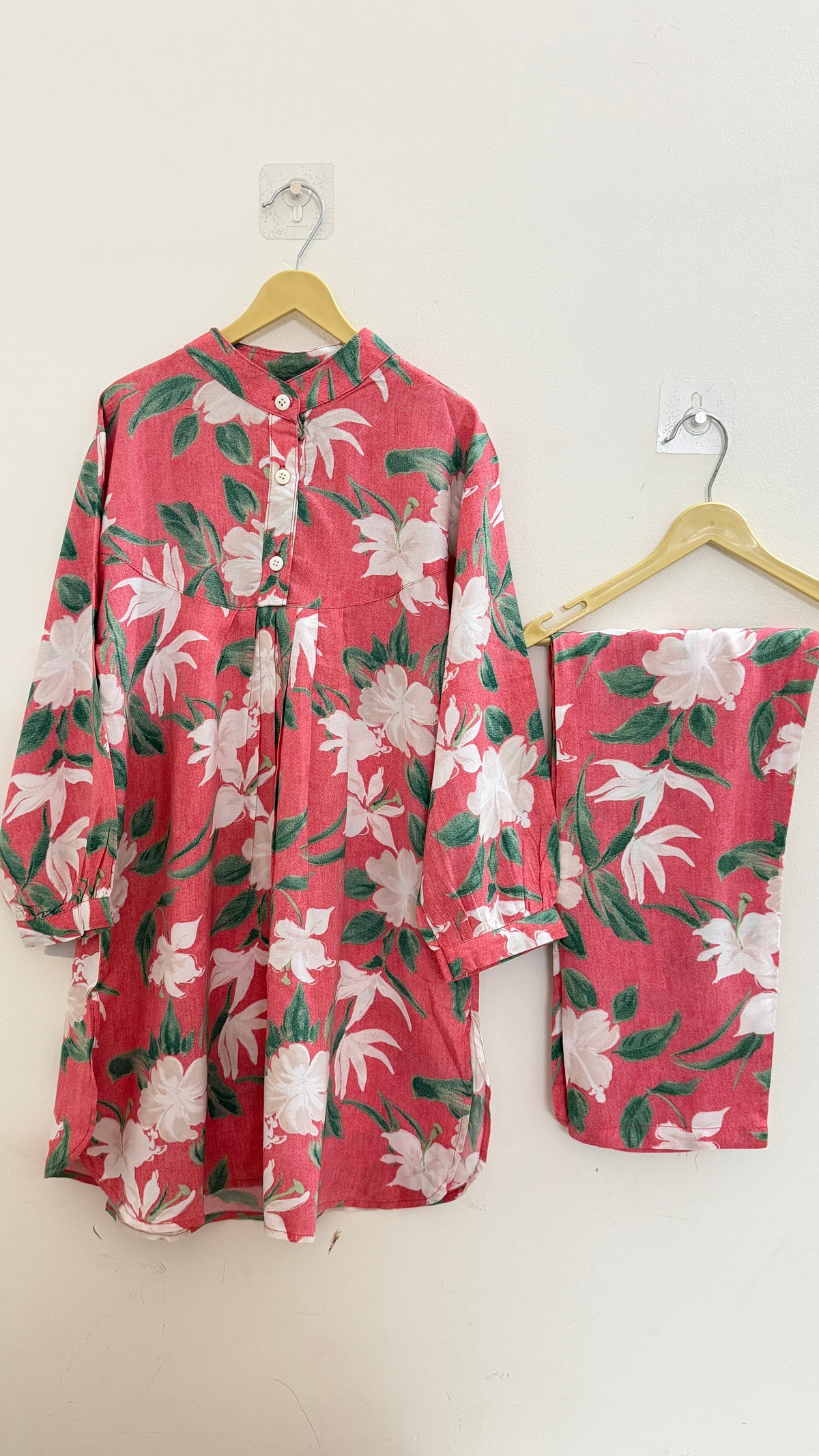 Girls Printed Kurta Pant Set