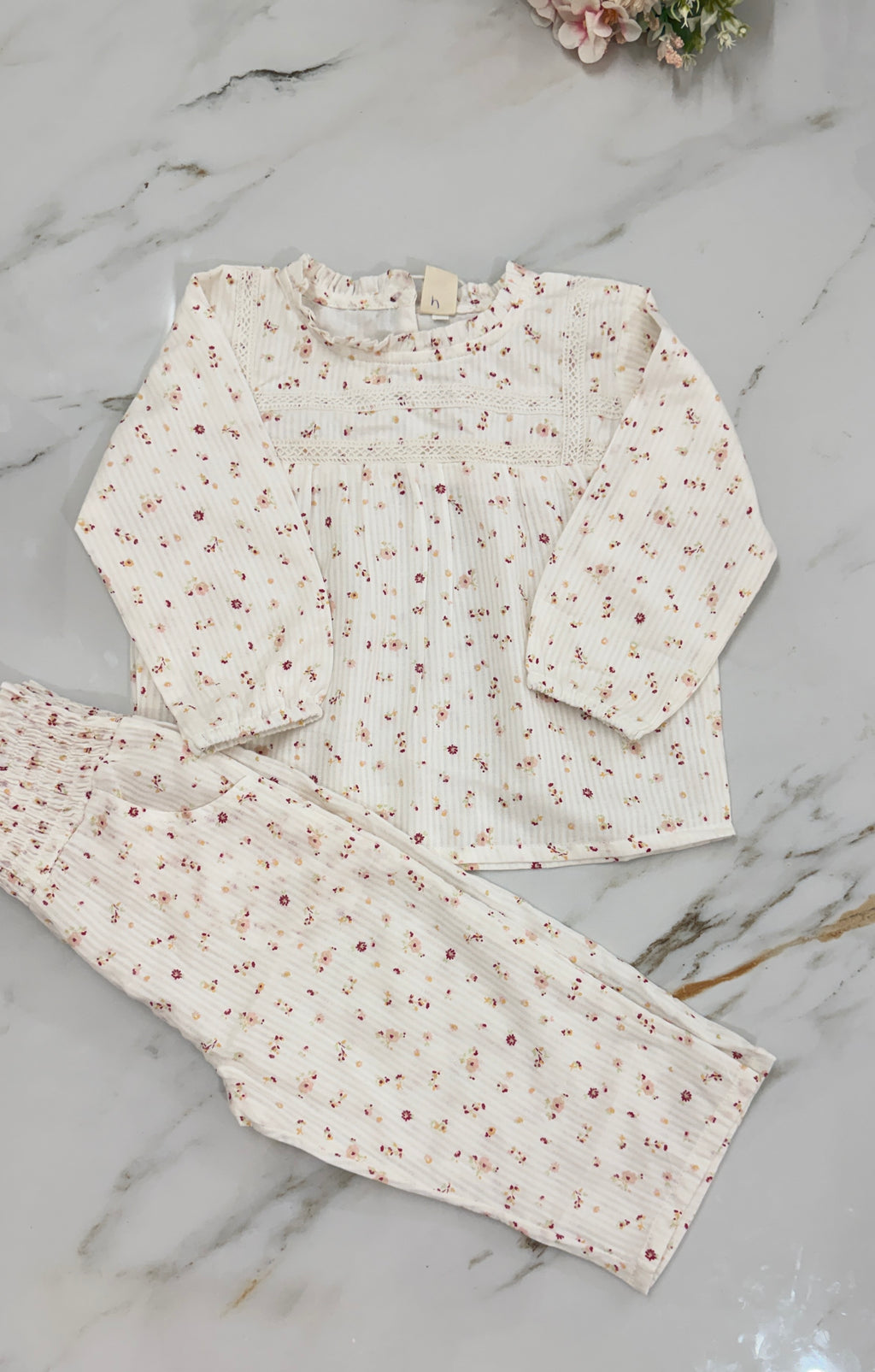 Floral Printed Cotton Co-ord set