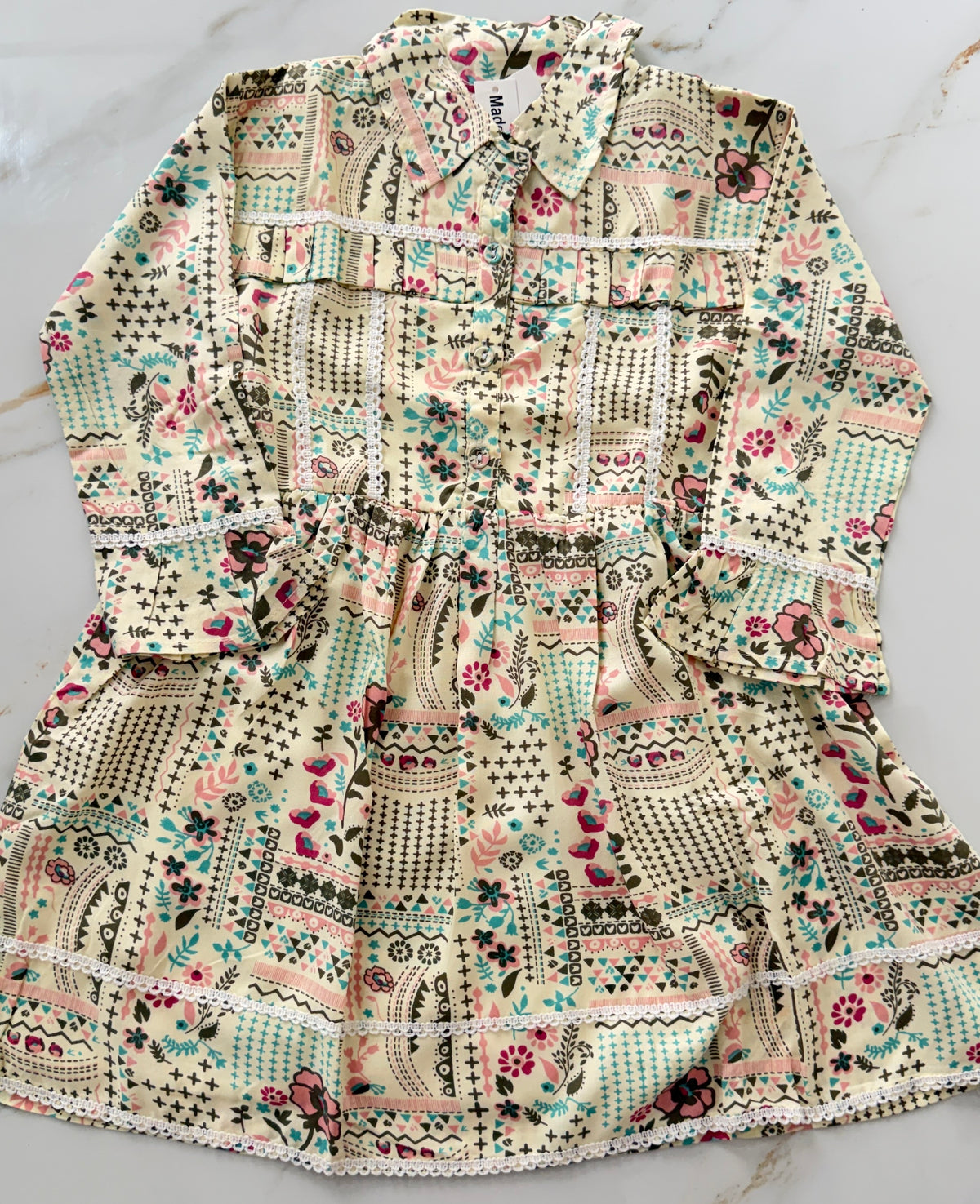 Floral Ruffle Frock