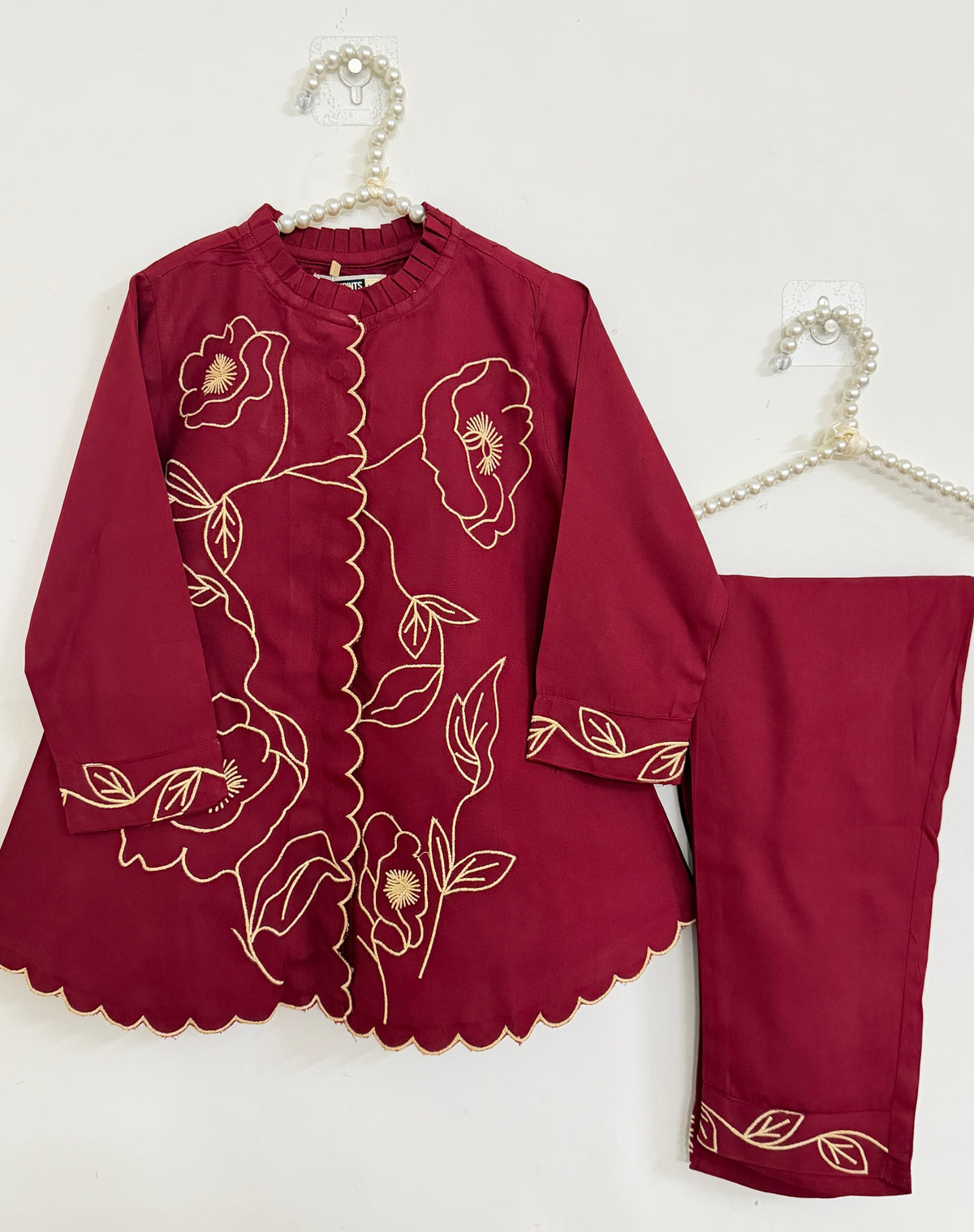 Aurelia Embroidered Girls Co-Ord