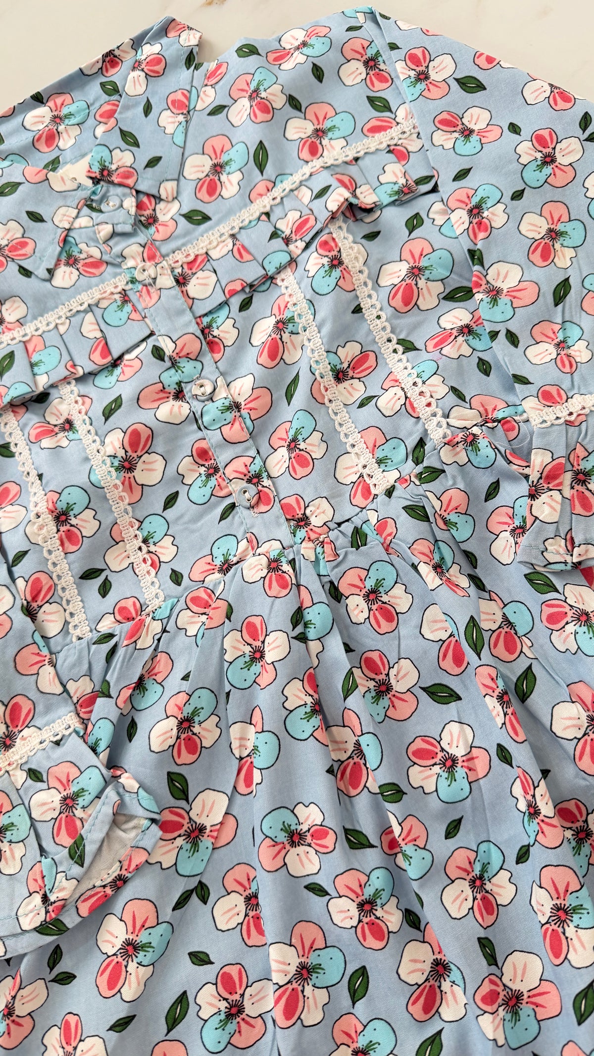 Floral Ruffle Frock