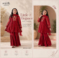 Maria B MKS-EA25-45-Red Frock with Garara