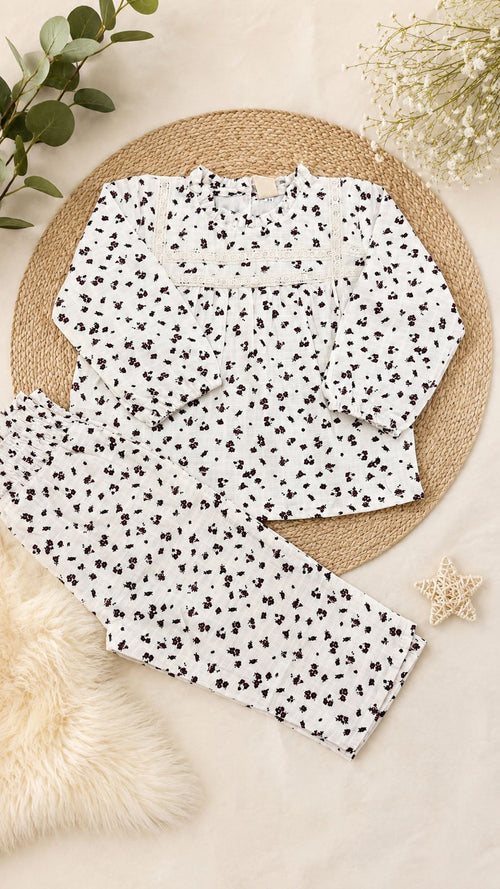 Floral Printed Cotton Co-ord set