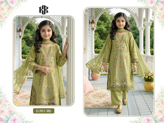 MARIA.B EMBROIDERED LAWN SHIRT | 381