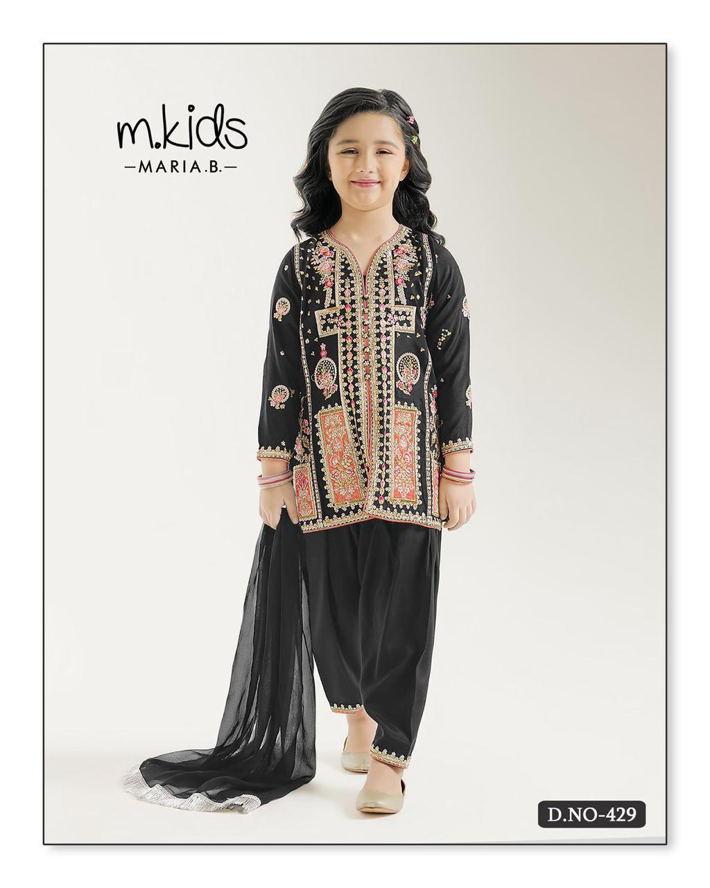 MARIA.B EMBROIDERED SUIT D.NO-429
