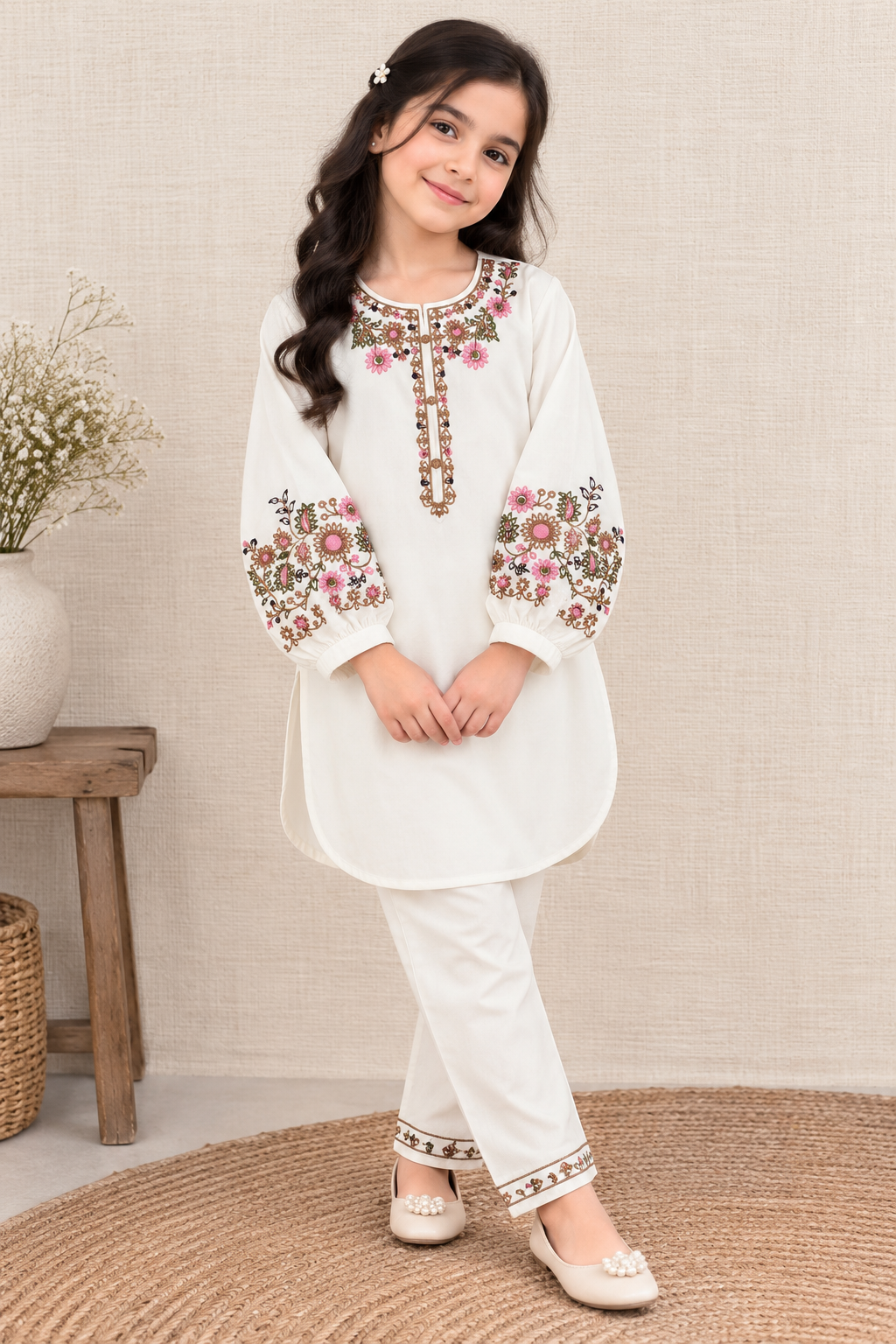 Kashmiri Style Co-ord set