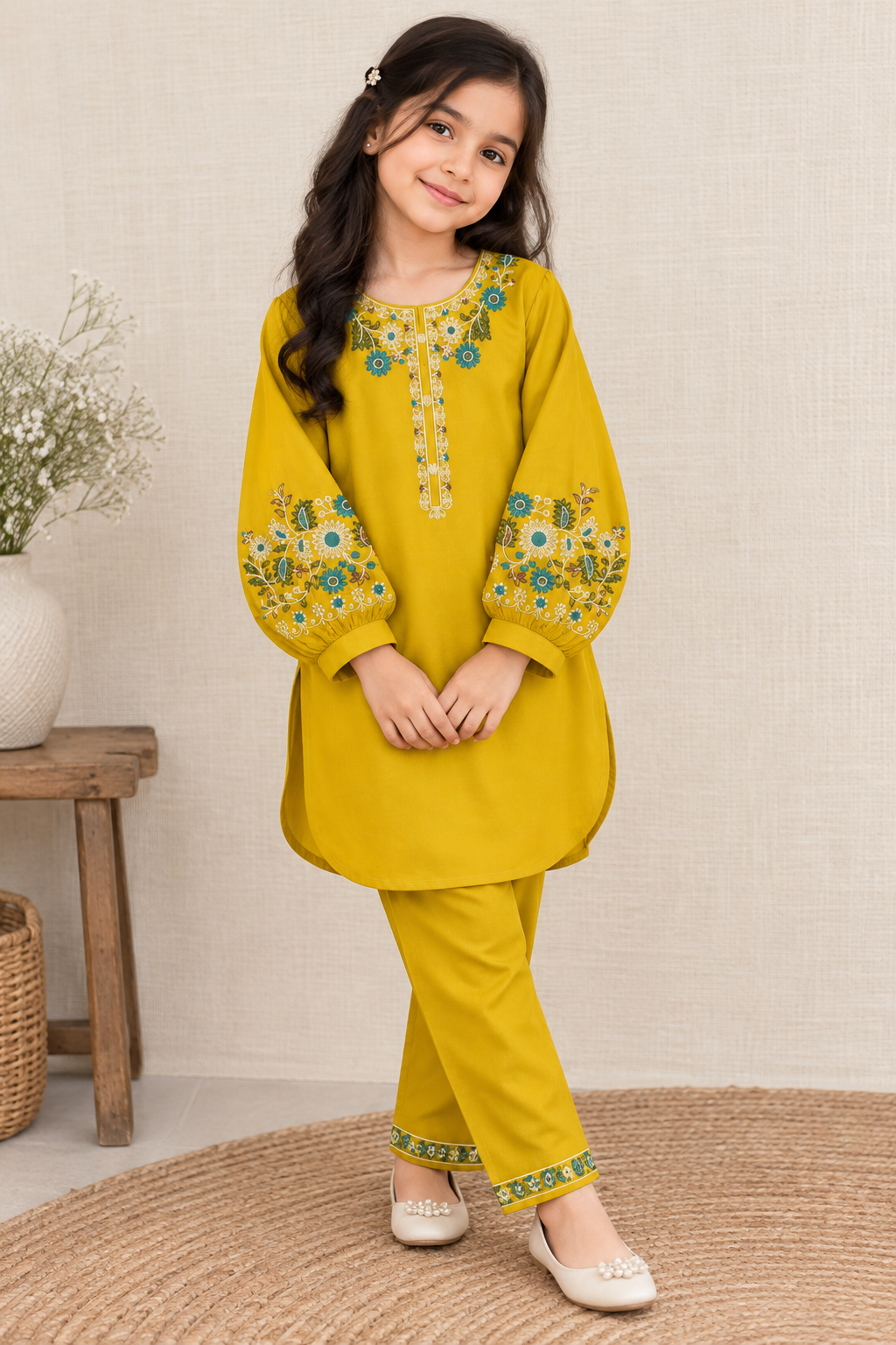 Kashmiri Style Co-ord set